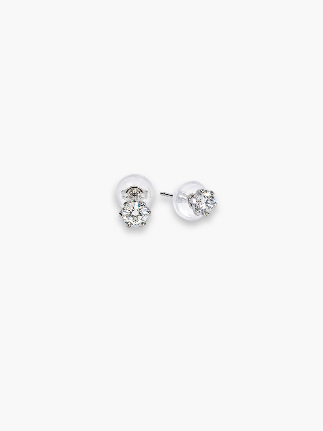 Diamond Two-Stone Earrings