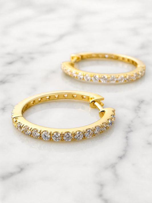 Diamond Pavé Earrings