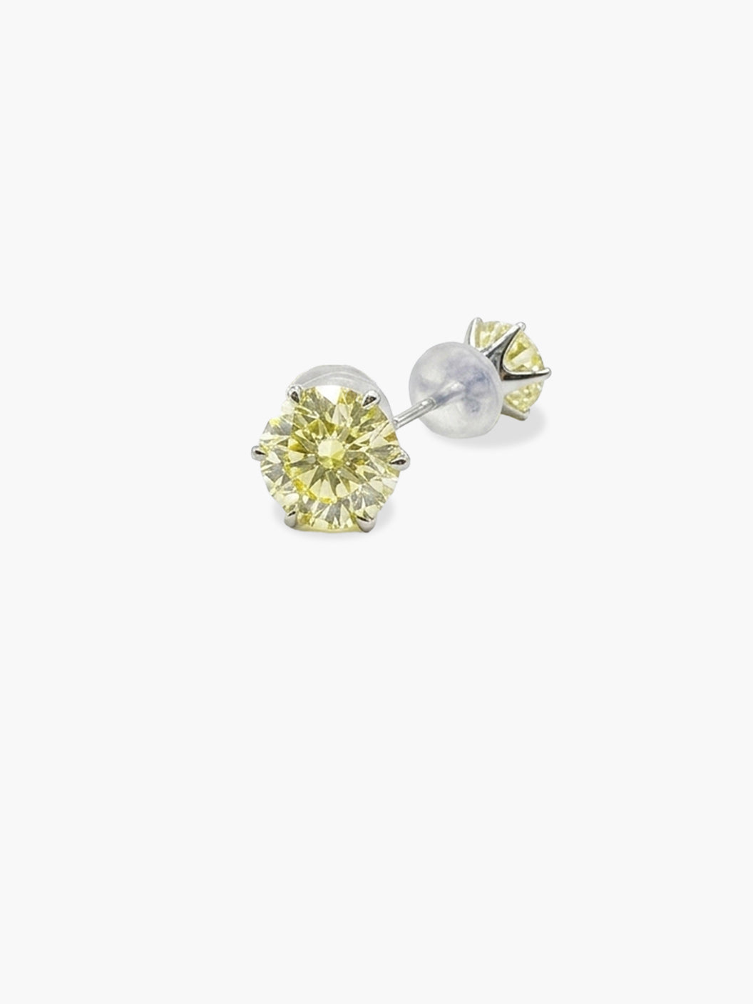 Diamond Prong Earrings