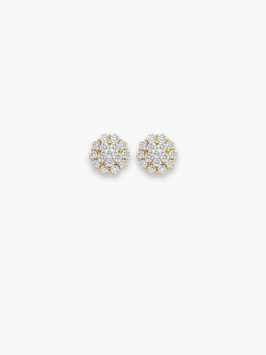 Diamond Prong Earrings
