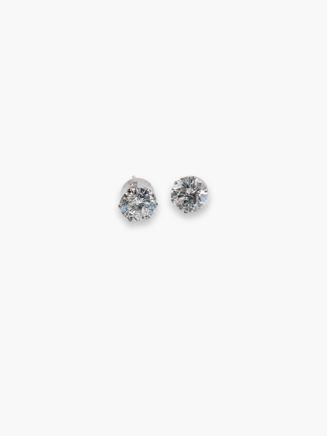 Diamond Two-Stone Earrings