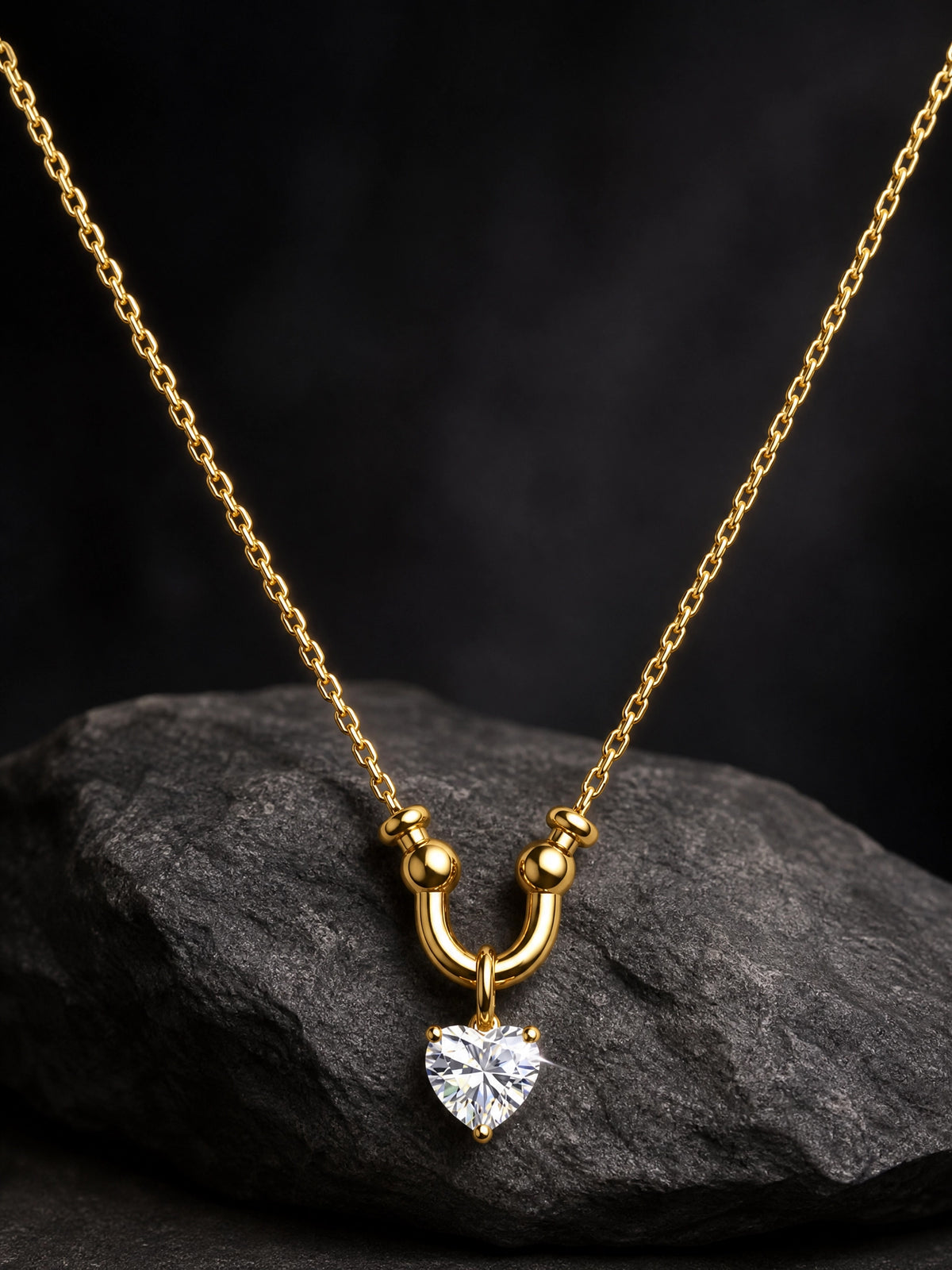Diamond Heart Necklace