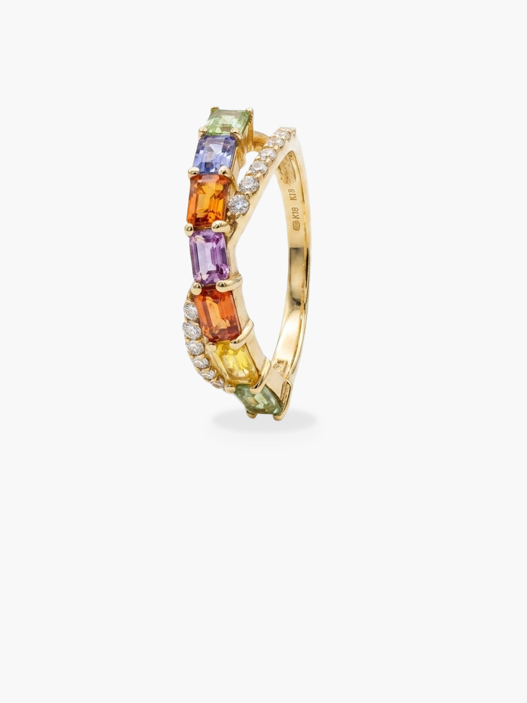 Sapphire & Diamond Ring