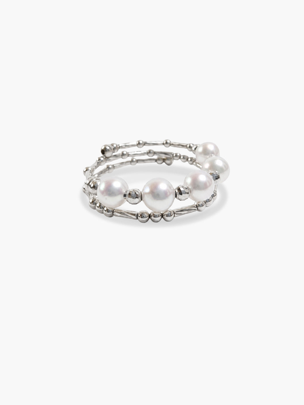 Pearl Bezel Ring